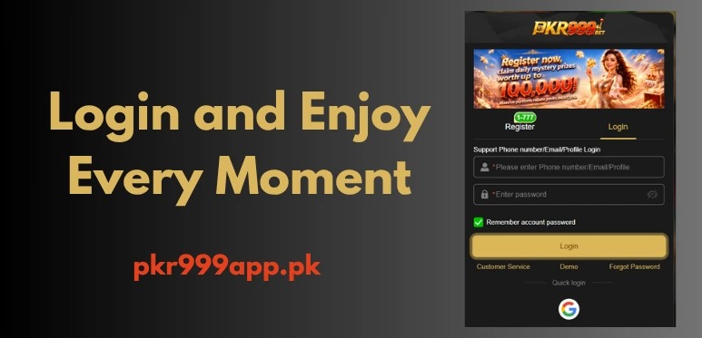 pkr999 login